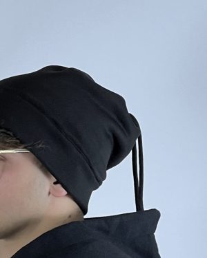 Hat/Neck Warmer Noir
