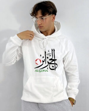El Djazayer Hoodie Blanc